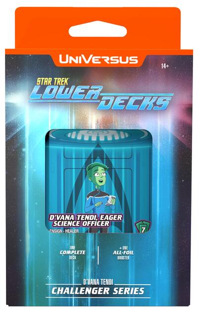 Challenger Series Deck: Tendi () None (Unopened) Challenger Series: Star Trek: Lower Decks UniVersus: 2024