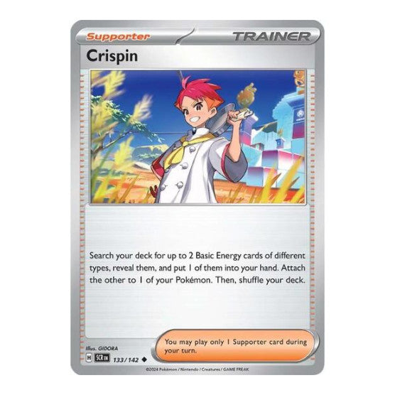 Crispin - 133/142 (SCR) #133/142 Uncommon SV07: Stellar Crown Pokemon: 2024