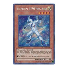 Elemental HERO Neos Alius (LC02) #LCGX-EN028 Secret Rare (Unlimited Near Mint) Legendary Collection 2 YuGiOh: 2017