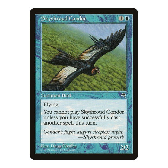 Skyshroud Condor (TMP) #88 Uncommon (Lightly Played) Tempest Magic: The Gathering: 1997
