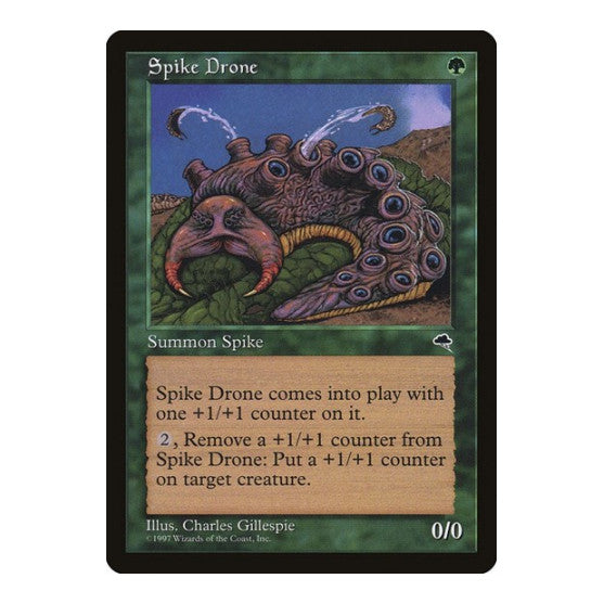Spike Drone (TMP) #258 Common (Moderately Played) Tempest Magic: The Gathering: 1997