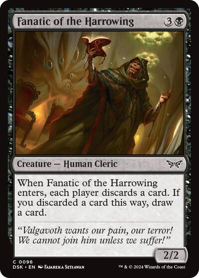 2024 Magic: Duskmourn: House of Horror (DSK) - Fanatic of the Harrowing (#96, Common)
