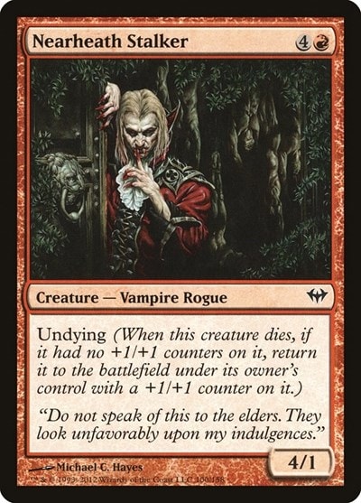 Nearheath Stalker (DKA) #100 Common (Moderately Played) Dark Ascension Magic: The Gathering: 2012