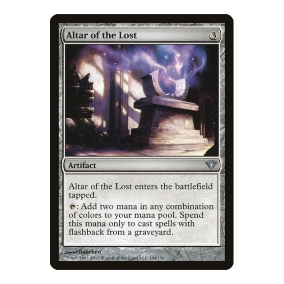 Altar of the Lost (DKA) #144 Uncommon (Lightly Played) Dark Ascension Magic: The Gathering: 2012