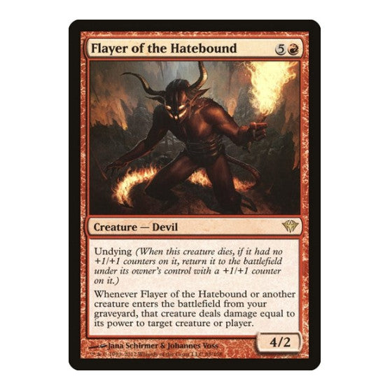 Flayer of the Hatebound (DKA) #89 Rare Dark Ascension Magic: The Gathering: 2012