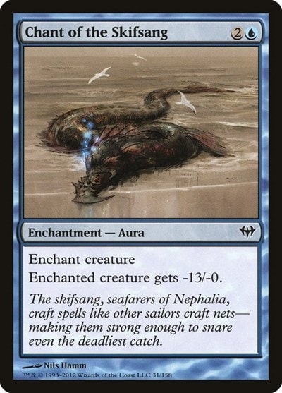 Chant of the Skifsang (DKA) #31 Common (Moderately Played) Dark Ascension Magic: The Gathering: 2012