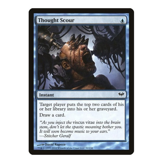 Thought Scour (DKA) #52 Common Dark Ascension Magic: The Gathering: 2012