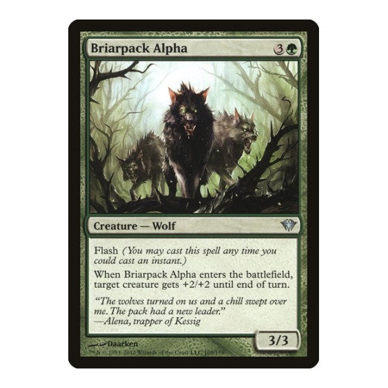 Briarpack Alpha (DKA) #108 Uncommon Dark Ascension Magic: The Gathering: 2012