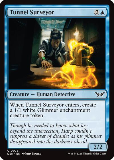 Tunnel Surveyor (DSK) #76 Common (Lightly Played) Duskmourn: House of Horror Magic: The Gathering: 2024