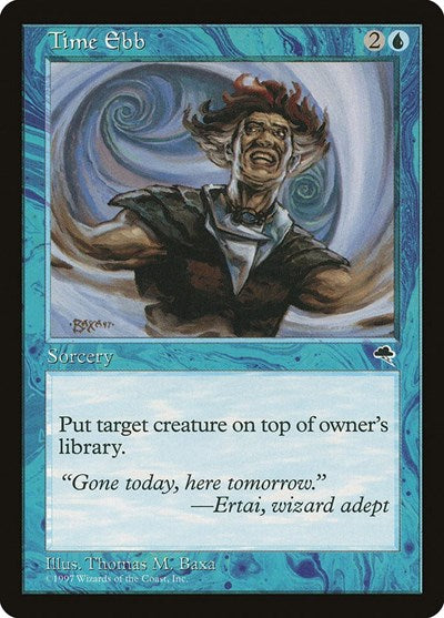 Time Ebb (TMP) #96 Common Tempest Magic: 1997