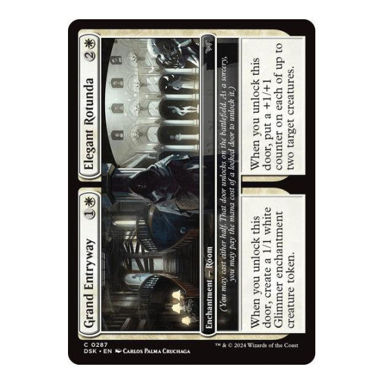 Grand Entryway // Elegant Rotunda (0287) (DSK) #287 Common (Lightly Played) Duskmourn: House of Horror Magic: The Gathering: 2024