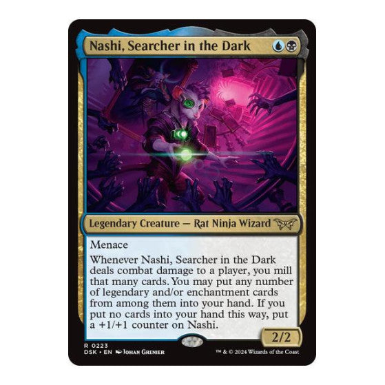 Nashi Searcher in the Dark (DSK) #223 Rare (Lightly Played) Duskmourn: House of Horror Magic: The Gathering: 2024