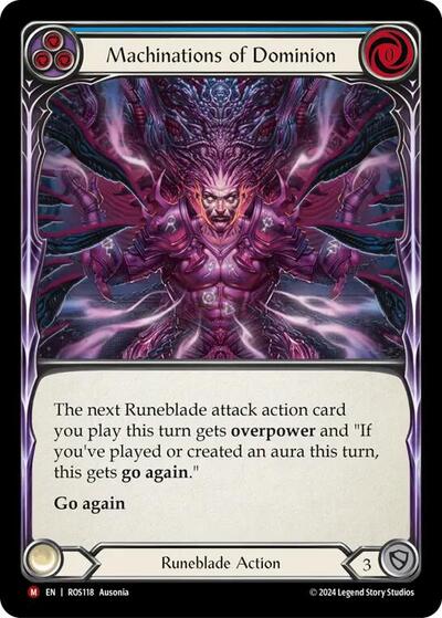 Machinations of Dominion (ROS) #ROS118 Majestic Rosetta Flesh and Blood TCG: 2024