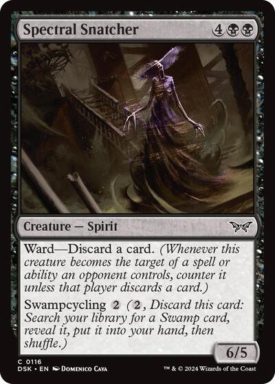 Spectral Snatcher (DSK) #116 Common Duskmourn: House of Horror Magic: The Gathering: 2024