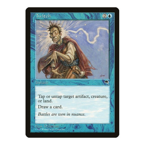 Twitch (TMP) #99 Common (Lightly Played) Tempest Magic: The Gathering: 1997