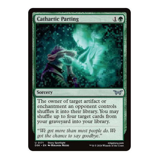 Cathartic Parting (DSK) #171 Uncommon Duskmourn: House of Horror Magic: The Gathering: 2024