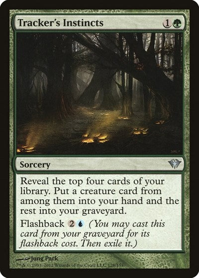 Trackers Instincts (DKA) #128 Uncommon Dark Ascension Magic: The Gathering: 2012