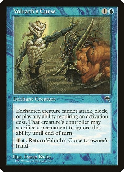 Volrath's Curse (TMP) #101 Common (Lightly Played) Tempest Magic: The Gathering: 1997