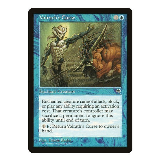 Volrath's Curse (TMP) #101 Common (Lightly Played) Tempest Magic: The Gathering: 1997