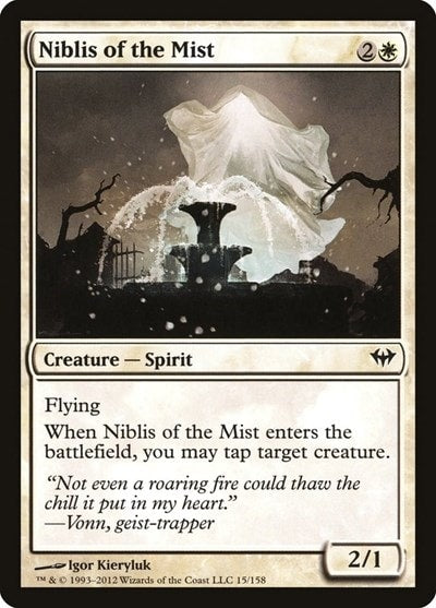 Niblis of the Mist (DKA) #15 Common Dark Ascension Magic: The Gathering: 2012