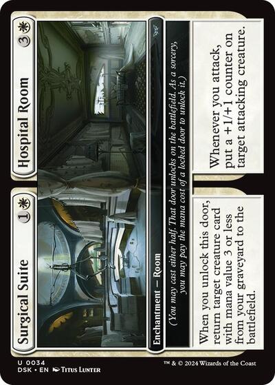 Surgical Suite Hospital Room (DSK) #34 Uncommon (Lightly Played) Duskmourn: House of Horror Magic: The Gathering: 2024