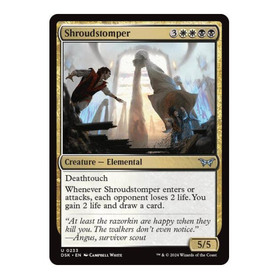 Shroudstomper (DSK) #233 Uncommon Duskmourn: House of Horror Magic: The Gathering: 2024