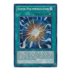 Super Polymerization (RYMP) #RYMP-EN029 Secret Rare Ra Yellow Mega Pack YuGiOh: 2012
