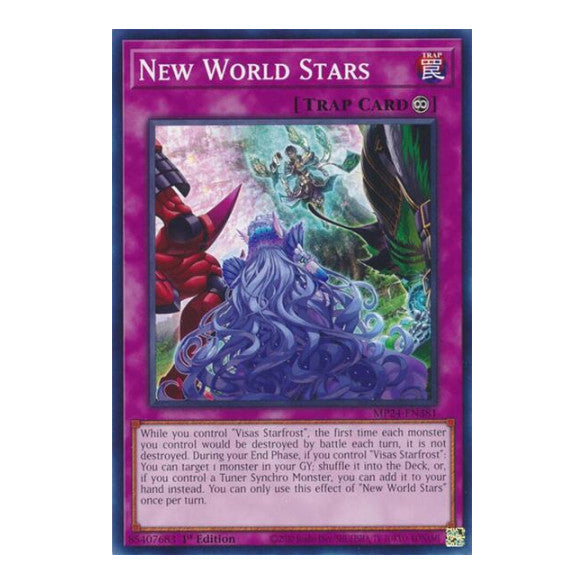 New World Stars (MP24) #MP24-EN381 Common / Short Print (1st Edition Near Mint) 25th Anniversary Tin: Dueling Mirrors YuGiOh: 2024
