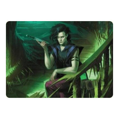 Winter, Misanthropic Guide Art Card (ASDSK) #24 Special (Lightly Played) Art Series: Duskmourn: House of Horror Magic: The Gathering: 2024