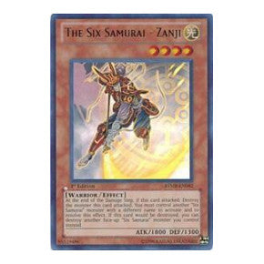 The Six Samurai - Zanji (RYMP) #RYMP-EN092 Ultra Rare Ra Yellow Mega Pack YuGiOh: 2012