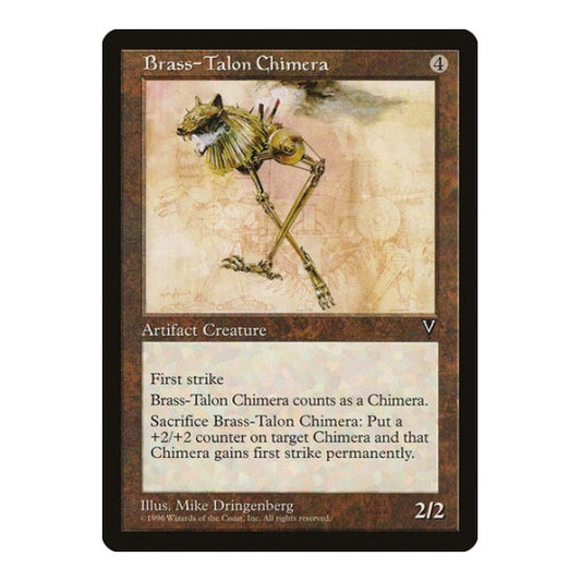 Brass-Talon Chimera (VIS) #142 Uncommon Visions Magic: The Gathering: 1997