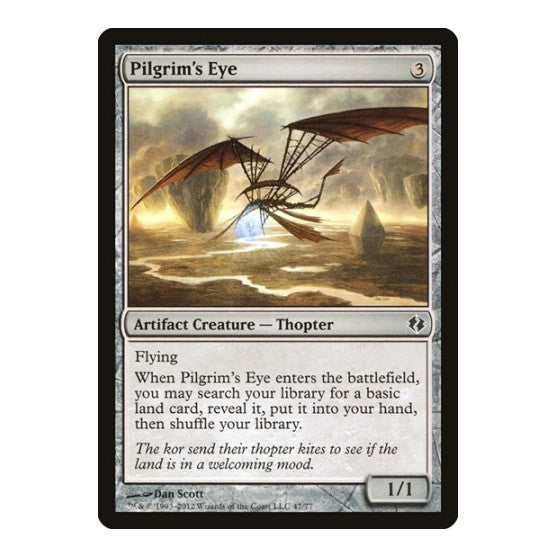 Pilgrims Eye (DDI) #47 Common (Lightly Played) Duel Decks: Venser vs. Koth Magic: The Gathering: 2012