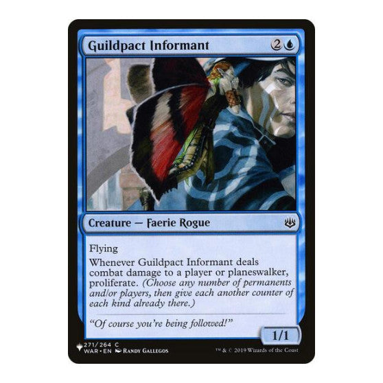 Guildpact Informant (LIST) #271/264 Common (Lightly Played) The List Reprints Magic: The Gathering: 2026