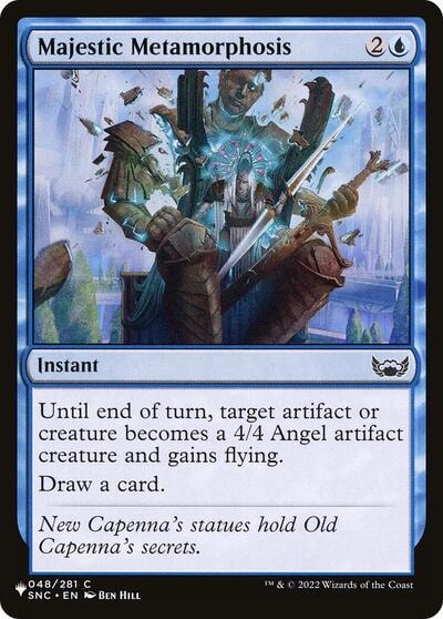 Majestic Metamorphosis (LIST) #048/281 Common (Lightly Played) The List Reprints Magic: The Gathering: 2026