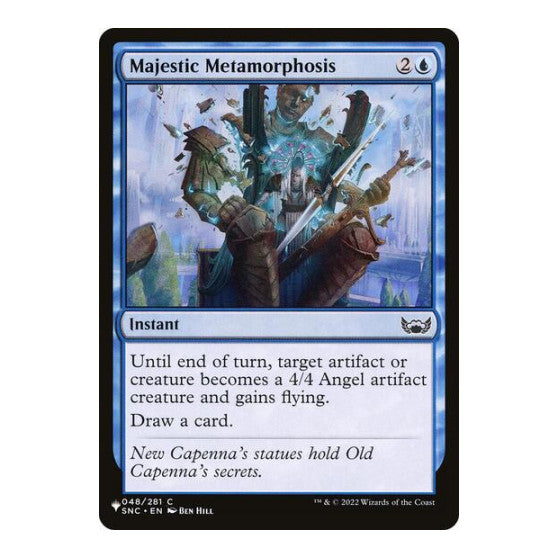 Majestic Metamorphosis (LIST) #048/281 Common (Lightly Played) The List Reprints Magic: The Gathering: 2026