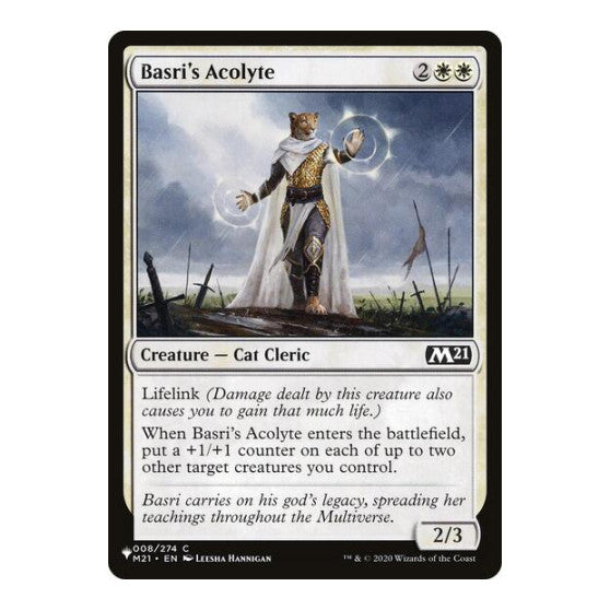 Basri's Acolyte (LIST) #008/274 Common (Lightly Played) The List Reprints Magic: The Gathering: 2026