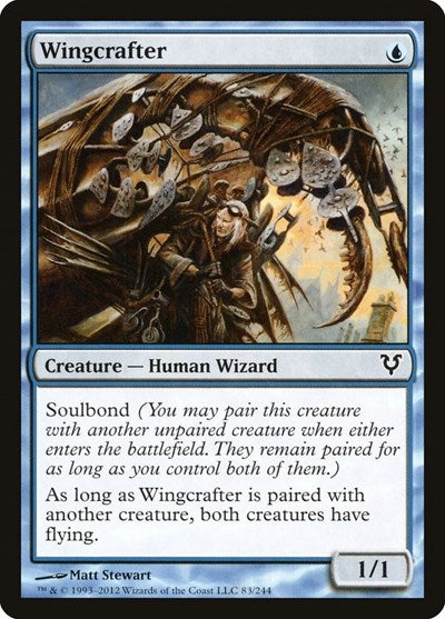Wingcrafter (AVR) #83 Common (Lightly Played) Avacyn Restored Magic: 2012