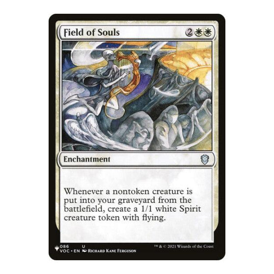 Field of Souls (LIST) #086/038 Uncommon (Lightly Played) The List Reprints Magic: The Gathering: 2026