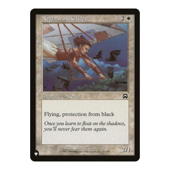 Nightwind Glider (LIST) #31/350 Common (Lightly Played) The List Reprints Magic: The Gathering: 2026