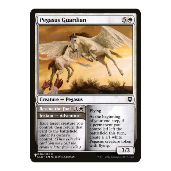Pegasus Guardian (LIST) #036/361 Common (Lightly Played) The List Reprints Magic: The Gathering: 2026