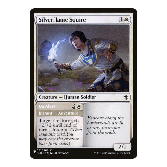 Silverflame Squire (LIST) #031/269 Common (Lightly Played) The List Reprints Magic: The Gathering: 2026