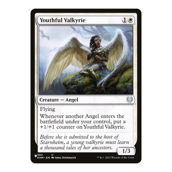 Youthful Valkyrie (LIST) #382/285 Uncommon (Lightly Played) The List Reprints Magic: The Gathering: 2026