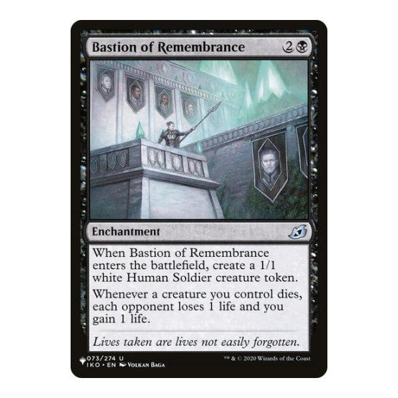 Bastion of Remembrance (LIST) #073/274 Uncommon (Lightly Played) The List Reprints Magic: The Gathering: 2026