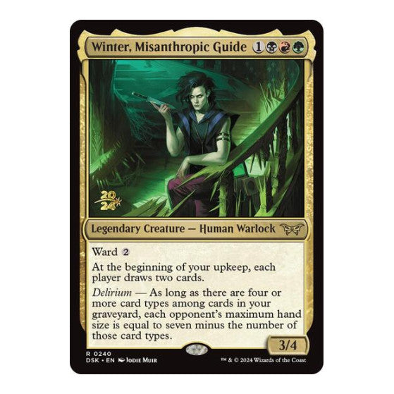 Winter Misanthropic Guide (PRE) #240 Rare (Foil Lightly Played) Prerelease Cards Magic: The Gathering: 2026