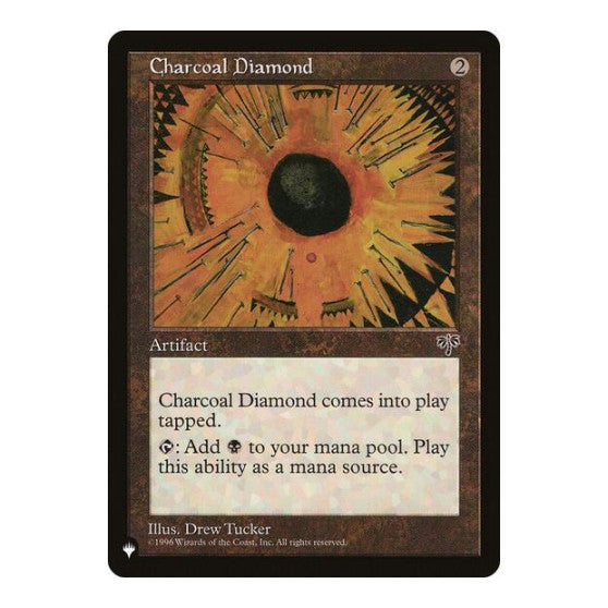 Charcoal Diamond (LIST) #MIR-296 Uncommon (Lightly Played) The List Reprints Magic: The Gathering: 2026