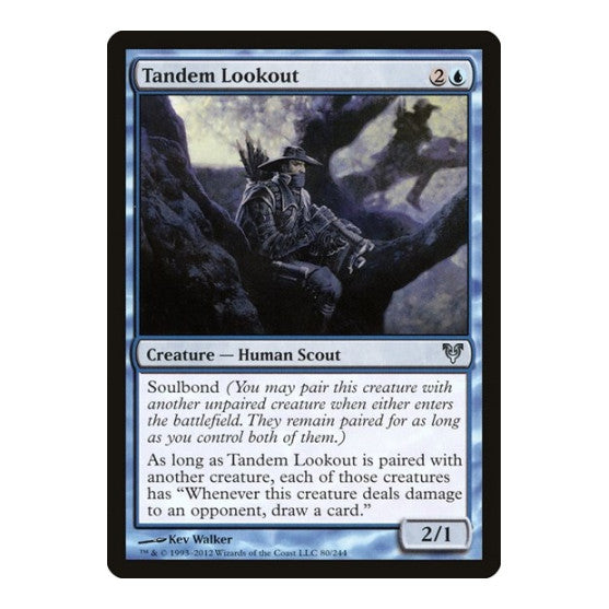 Tandem Lookout (AVR) #80 Uncommon (Lightly Played) Avacyn Restored Magic: The Gathering: 2012