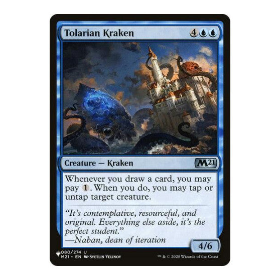 Tolarian Kraken (LIST) #080/274 Uncommon (Lightly Played) The List Reprints Magic: The Gathering: 2026