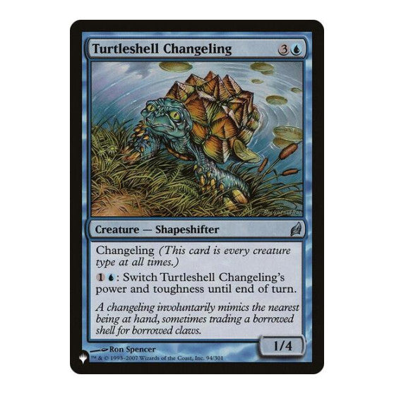 Turtleshell Changeling (LIST) #94/301 Uncommon (Lightly Played) The List Reprints Magic: The Gathering: 2026