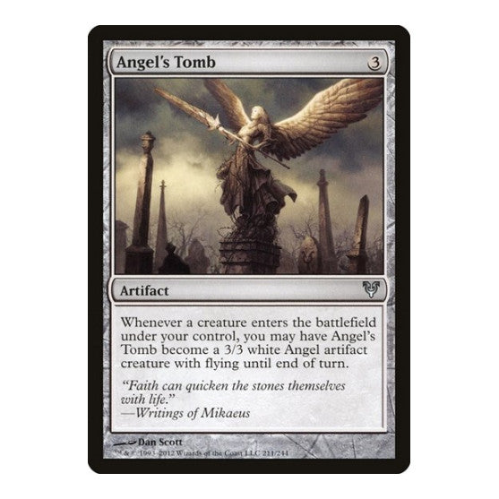Angels Tomb (AVR) #211 Uncommon (Lightly Played) Avacyn Restored Magic: The Gathering: 2012