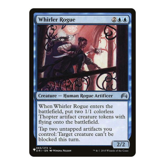 Whirler Rogue (LIST) #083/272 Uncommon (Damaged) The List Reprints Magic: The Gathering: 2026